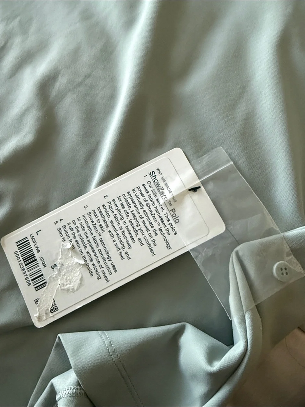 lululemon athletica Men's Polo in Light Sage Green - Picture 2 of 3